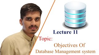 Lec 11  DBMS  Objectives Of Database Management System DBMS [upl. by Eniamrahc931]