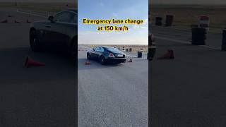 Changing lanes at 150 kmh  RollsRoyce Wraith [upl. by Cira]