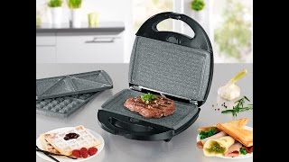 GOURMETmaxx Tischgrill GranitOptik in Schwarz 00925  maxxworldde [upl. by Aner]