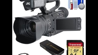 JVC GY HM170 Review  Nice CamCorder [upl. by Annawit67]