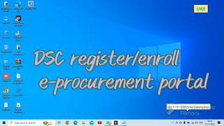 DSC Register Process  Procurement Portal  Delhi Govt Tenders tender dsc [upl. by Sharma]