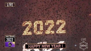 The 2022 New Years Countdown from New York City [upl. by Caughey159]