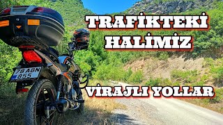 TRAFİKTE NASIL DAVRANMALIYIZ MOTOVLOG [upl. by Otreblasiul24]