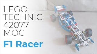 Lego Technic 42077 Alternative model  F1 Racer [upl. by Eelarol263]