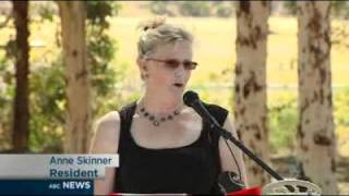 Toodyay remembers bushfire tragedy [upl. by Linoel618]