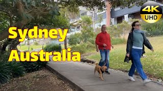 Cremorne Point Wharf to Cremorne Reserve Sydney Australia  Sydney Walking Tour [upl. by Huan]