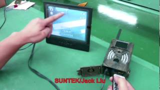 SUNTEK 12MP GPRS GSM MMS Hunting Camera HC300M Camera Operations [upl. by Anesusa]