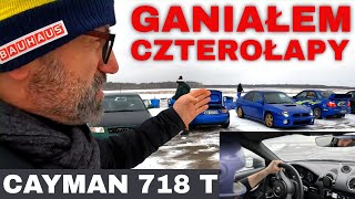 ZIMOWY WYPAD do MOTO PARK UŁĘŻ  PORSCHE CAYMAN T  DTS  14012024  Driveart [upl. by Kele]