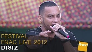 Disiz  Festival Fnac Live 2012 [upl. by Eugine563]