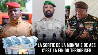 🔴Urgent La sortie de la monnaie 💰 de AES cest la fin du terroriser 🇲🇱🇧🇫🇳🇪 [upl. by Troth]