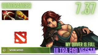 Windranger 737b l Whirlwind is broken l Ultra Kill l Dota 2 [upl. by Graves703]