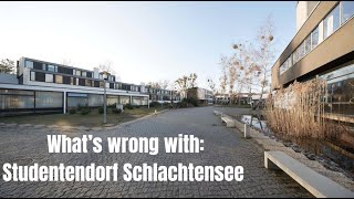 Whats wrong with Studentendorf Schlachtensee [upl. by Eiral]