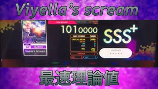 【オンゲキ 14】Viyellas Scream理論値ABFB【最速】 [upl. by Rodoeht]