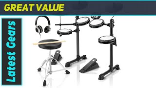 Digital Drums 420X Mesh Kit by Gear4music  Best Affordable Electronic Drum Set [upl. by Sandye334]