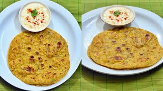 Sweet potato paratha recipe  Sakkaravalli kilangu chapati recipe [upl. by Aihcila]