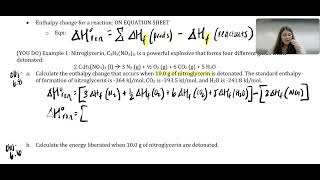 68 Enthalpy of Formation [upl. by Eninotna]