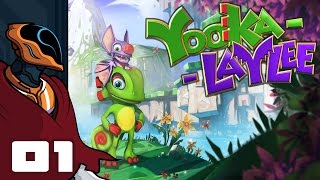 Lets Play Yooka Laylee  PC Gameplay Part 1  Let The Pagie Hunt Begin [upl. by Elleoj730]