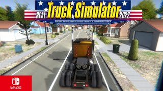 Real Truck Simulator USA 2022 Nintendo switch gameplay [upl. by Airdnal]