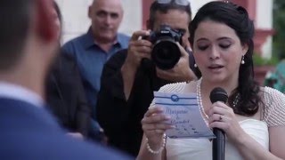 Votos matrimoniales en Bodas Cubanas [upl. by Woodsum]