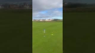 40 foot putt at Gullane GC rickshiels [upl. by Lramaj]