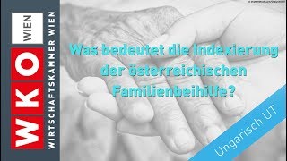 Was bedeutet die Indexierung der österreichischen Familienbeihilfe mit ungarischen UT [upl. by Aniretak]