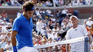 Roger Federer vs Nikolay Davydenko  US Open 2007 Semifinal Highlights [upl. by Eirovi666]