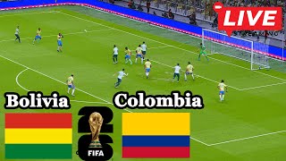 🔴EN VIVO  Colombia vs Bolivia  Eliminatorias Mundial 2026  Transmisión en vivo Full match live [upl. by Inafets]