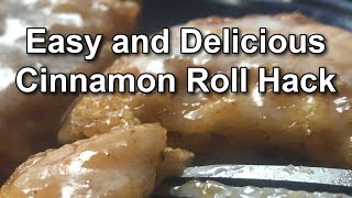 Easy and Delicious Cinnamon Roll Hack Using Heavy Whipping Cream [upl. by Abroms]