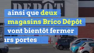 9 magasins Castorama et 2 Brico Dépôt vont fermer en France [upl. by Orose]