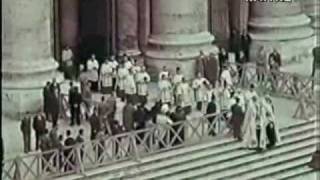 The Coronation of Blessed Pope John XXIII  Rare Video [upl. by Truscott]