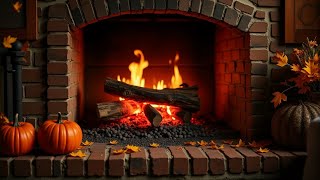 🔥 Crackling Fireplace Ambience Cozy Cabin Vibes amp Fireplace Sounds [upl. by Dubois239]