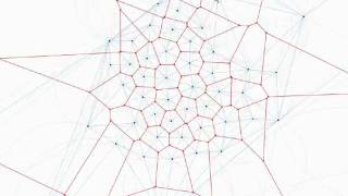 2D Voronoi Diagram [upl. by Edda]