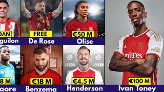 🚨 ALL CONFIRMED WINTER TRANSFER 204✅️ IVAN TONEY TO ARSENAL 🔥 HENDERSON OLISE BENZEMA DE ROSE ✅️ [upl. by Donelle]