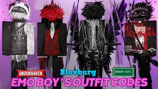 New Aesthetic Outfit Codes for Bloxburg Berry Avenue and Brookhaven  Boy Outfits Code 2024 Part 2 [upl. by Aligna]