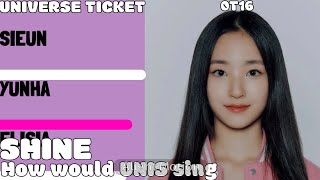 HOW WOULD UNIS SING SHINE  GP999 Day 1 of line distribution REQUEST IS OPEN [upl. by Okimuk]