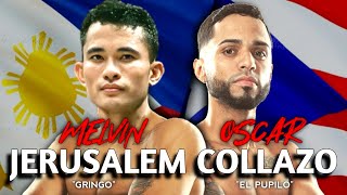 MELVIN JERUSALEM VS OSCAR COLLAZO FIGHT [upl. by Garretson]