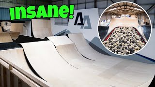 Riding The Worlds Biggest Indoor Skatepark [upl. by Alta516]