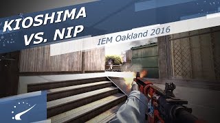 kioShiMa vs NiP  IEM Oakland 2016 [upl. by Dollar]