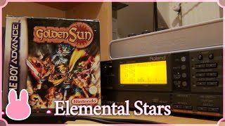 Golden Sun Restored OST  The Elemental Stars  Cyanne [upl. by Airamak]