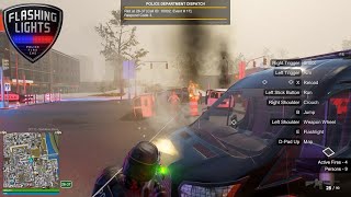 SWAT Singleplayer Riot at 2637  Police  Flashing Lights on PC [upl. by Adolpho]