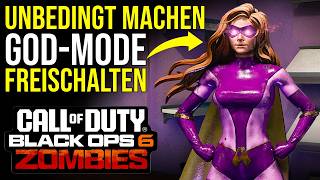 Black Ops 6 Zombies  Easter Eggs Deutsch  Liberty Falls  God Mode freischalten [upl. by Tamah552]