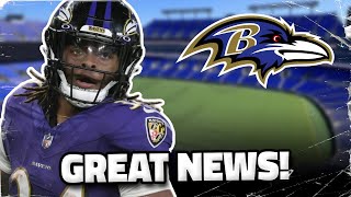 🚨🏈 This is the BEST NEWS the Baltimore Ravens could receive [upl. by Ahsinut149]