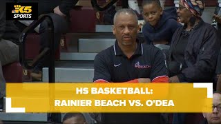 HS Basketball Rainier Beach vs ODea [upl. by Anuahsat]