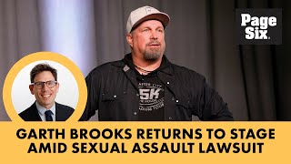 Garth Brooks returns to Vegas stage amid sexual assault lawsuit I really needed this [upl. by Teraj425]