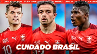 OLHA O TIMAÇO DA SUÍÇA PARA SURPREENDER A SELEÇÃO BRASILEIRA NA COPA DO MUNDO [upl. by Chiaki20]