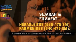 Sejarah dan filsafat  Herakleitos VS Parmenides [upl. by Tan]