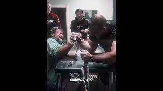 Devon Larrat Vs Ermes Gasparini After Pull 2024 Edit 🦾🔥 devonlarratt armwrestling shortsvideo [upl. by Moran96]