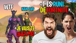 Ce Rageux de 6 ans minsulte gravement sur Fortnite ses parents le punissent et il pleure [upl. by Dicky]