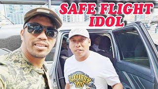 ANG PAGHATID NAMIN NI KONSE ANTHONY SA ATING IDOL JAPER SNIPER SA AIPORT BOUND TO OZAMIZ AIRPORT [upl. by Docilu795]