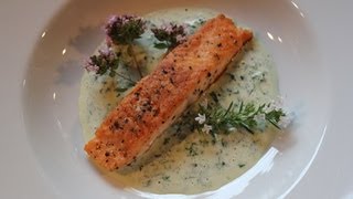 Lachs kross braten Rezept  Der Bio Koch 85 [upl. by Artemus920]